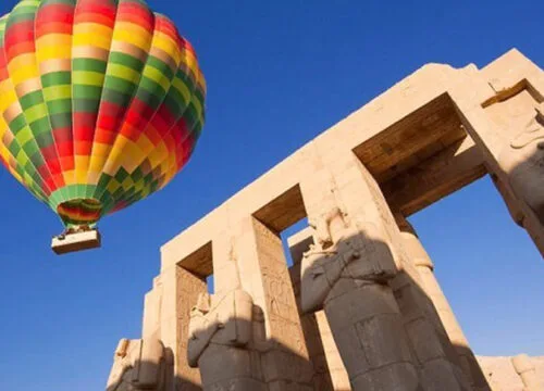 Luxor Tagesausflug -Luxor Tagesausflug mit Heißluftballonfahrt